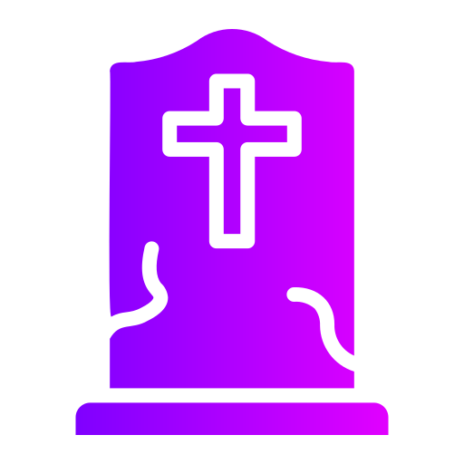 grób Generic gradient fill ikona
