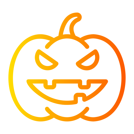 Pumpkin Generic gradient outline icon