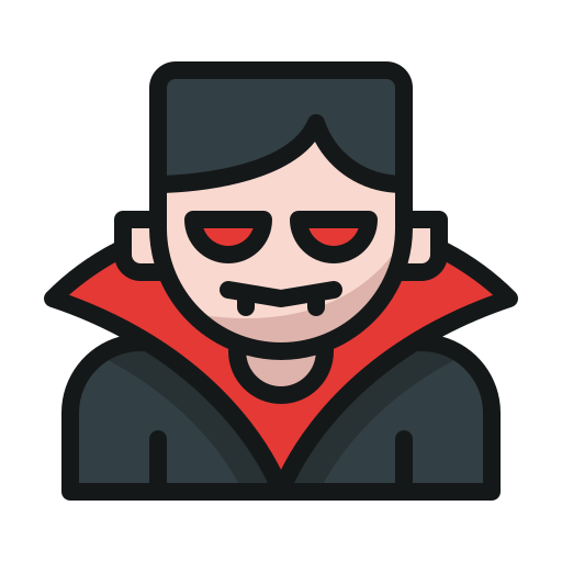 Vampire Generic color lineal-color icon