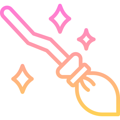 strega della scopa Generic gradient outline icona