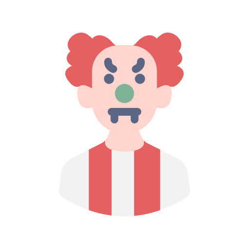 Clown Generic color fill icon