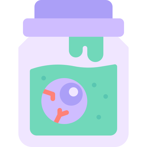Eye jar Generic color fill icon