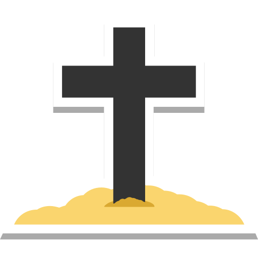 heilig kruis Generic color fill icoon