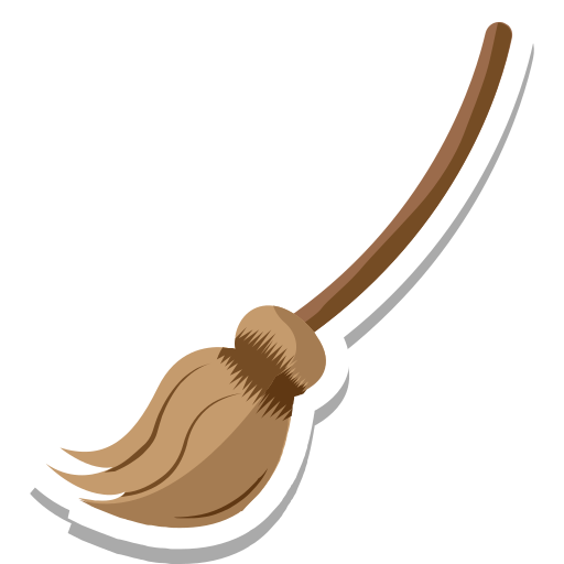 Broom stick Generic color fill icon