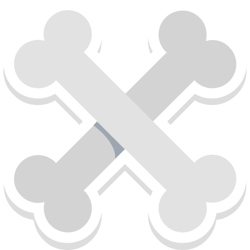 Cross bones Generic color fill icon