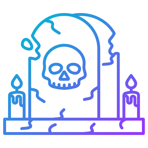 lápida sepulcral Generic gradient outline icono