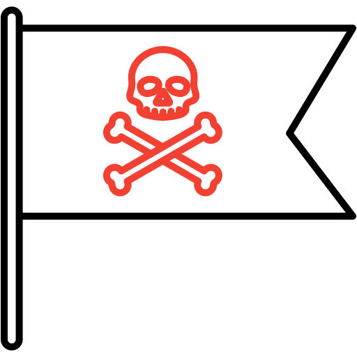 pirata Generic color outline icona