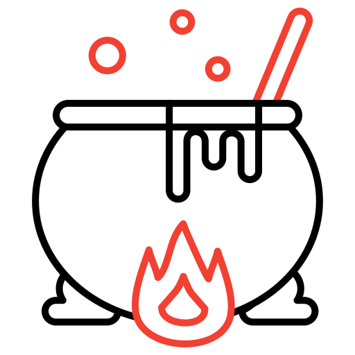 Cauldron Generic color outline icon