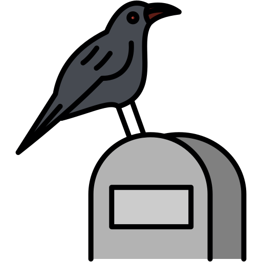 cuervo Generic color lineal-color icono