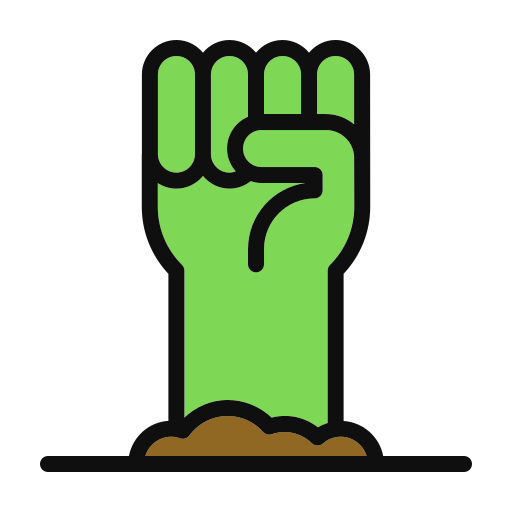 zombiehand Generic color lineal-color icon