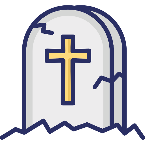 Grave Generic color lineal-color icon