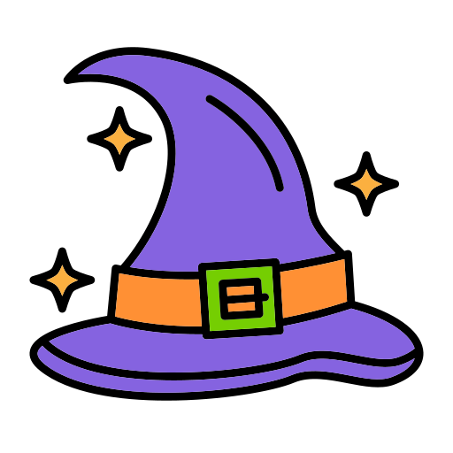 Шляпа ведьмы Generic color lineal-color иконка