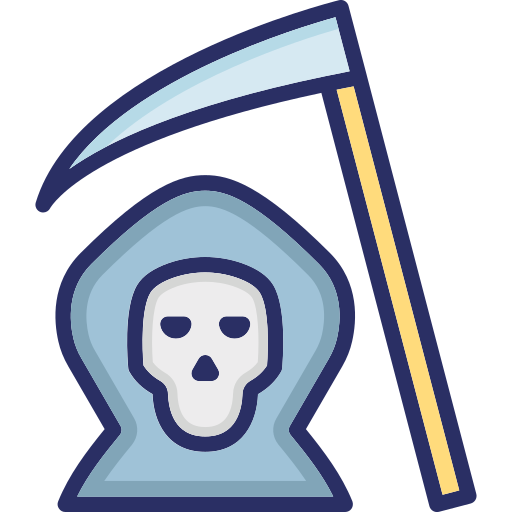 máscara de la muerte Generic color lineal-color icono