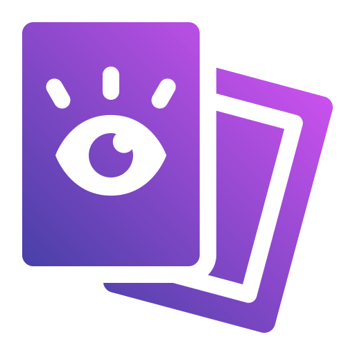 Magic card Generic gradient fill icon