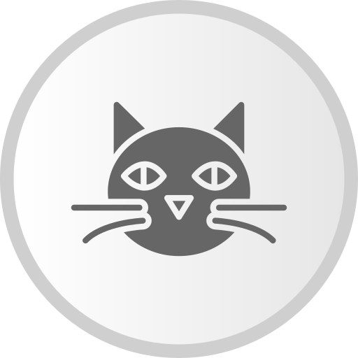 gato Generic gradient fill icono