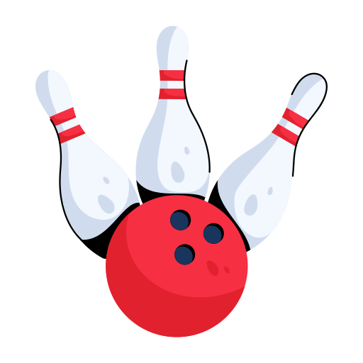 Bowling game Generic color fill icon