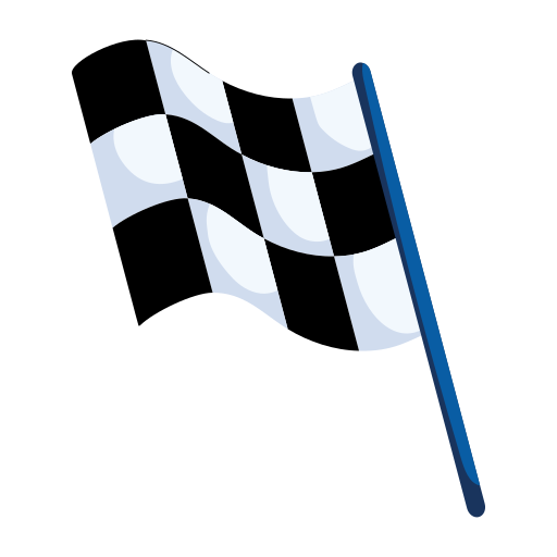 Race flag Generic color fill icon