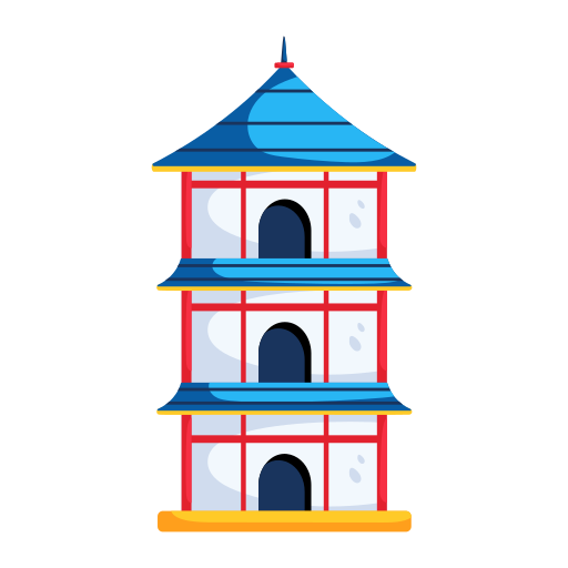 Temple Generic color fill icon