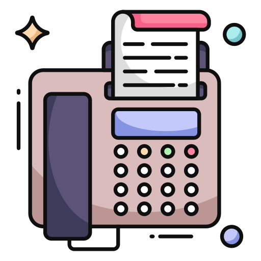 팩스 Generic color lineal-color icon