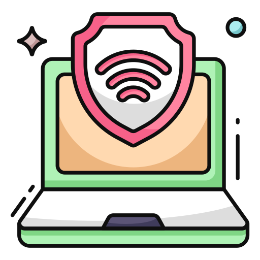 sicurezza su internet Generic color lineal-color icona