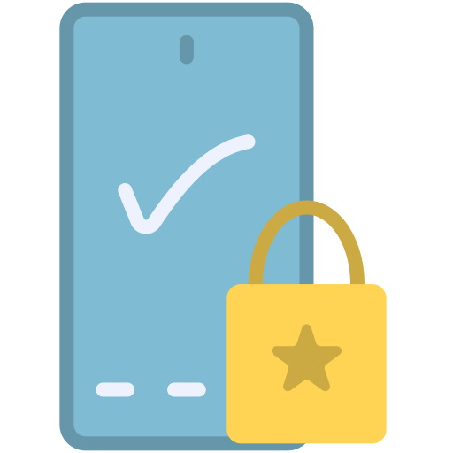 mobile sicherheit Generic color fill icon