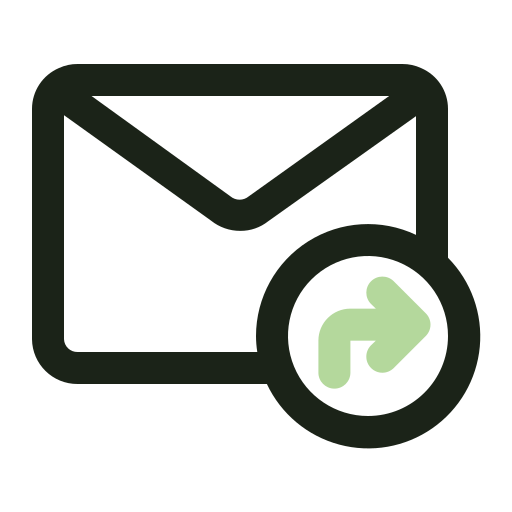 e-mail doorsturen Generic color outline icoon