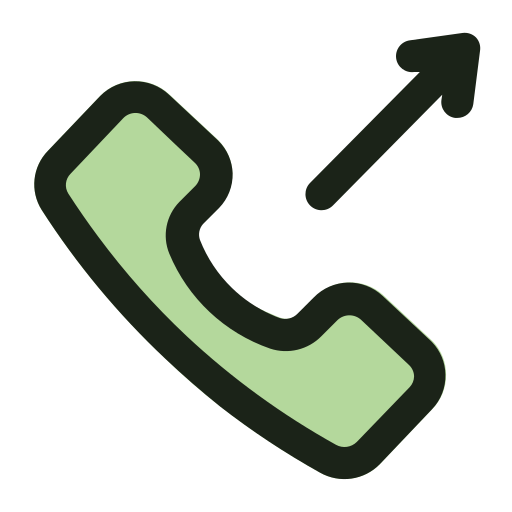 Outgoing call Generic color lineal-color icon