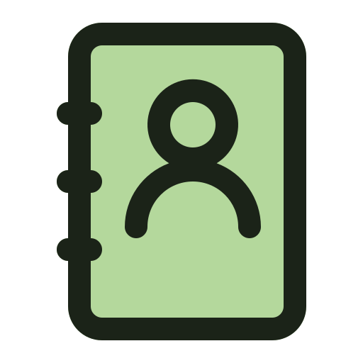 Phone book Generic color lineal-color icon