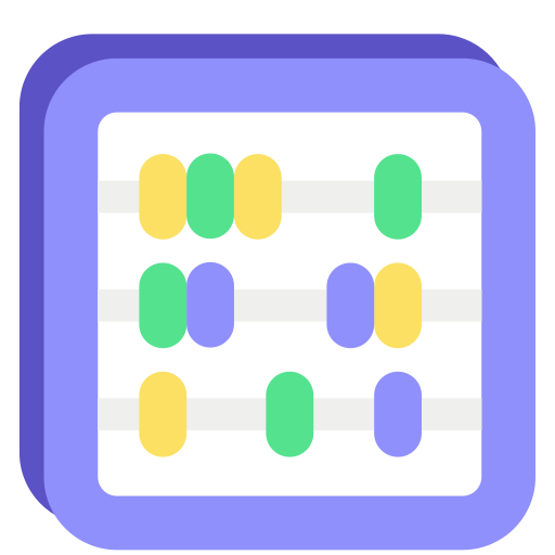 Abacus Generic color fill icon