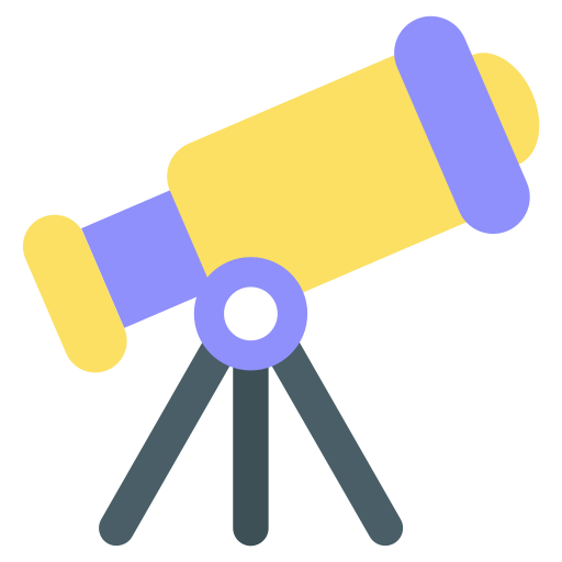 망원경 Generic color fill icon