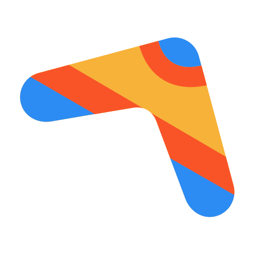 Boomerang Generic color fill icon