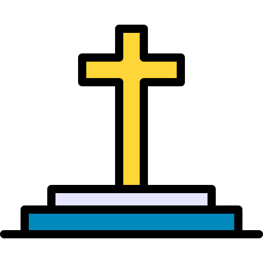 cruz Generic color lineal-color icono