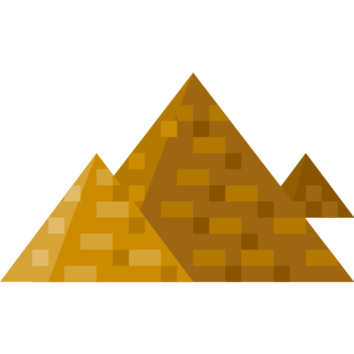 Pyramid Adib Sulthon Flat icon