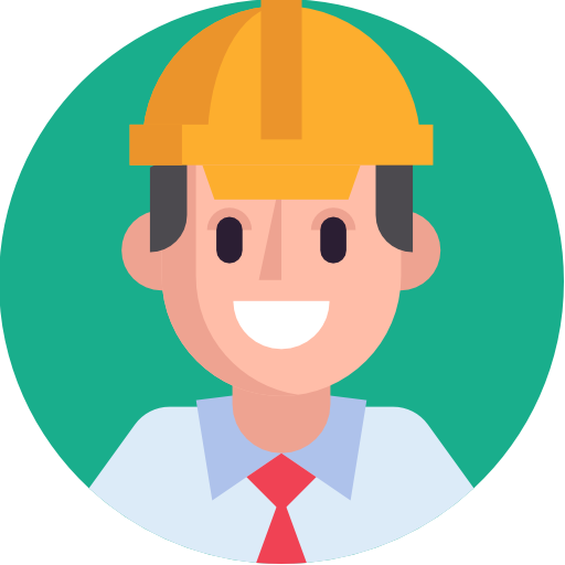 Engineer Detailed Flat Circular Flat icon