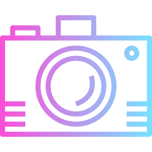 camera digitale Smalllikeart Gradient icona