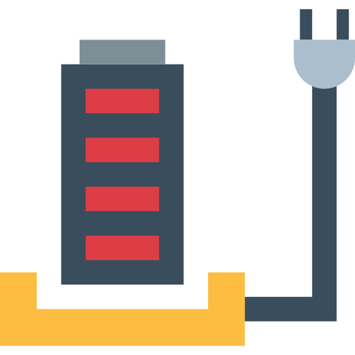 充電器 Smalllikeart Flat icon