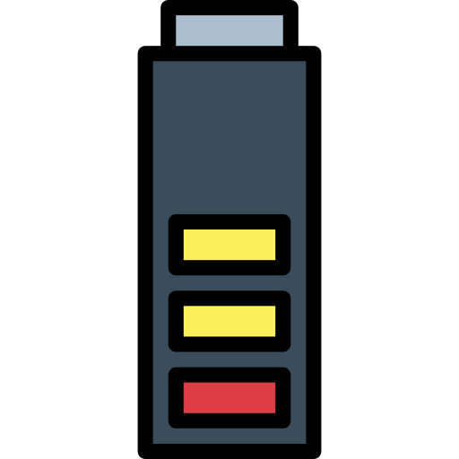 バッテリー状態 Smalllikeart Lineal Color icon