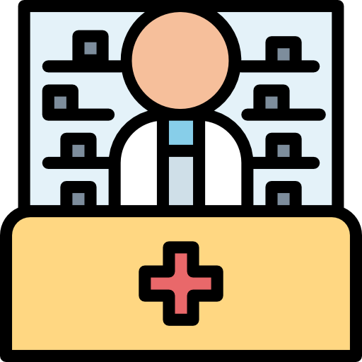 Pharmacist Smalllikeart Lineal Color icon