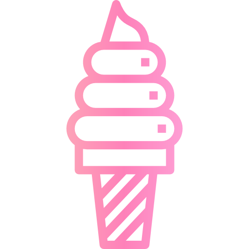helado Smalllikeart Gradient icono
