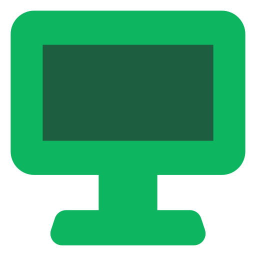 monitor Generic color fill ikona