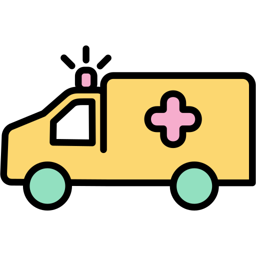 coche ambulancia Generic color lineal-color icono