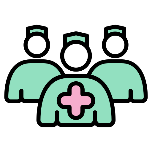 Medical team Generic color lineal-color icon