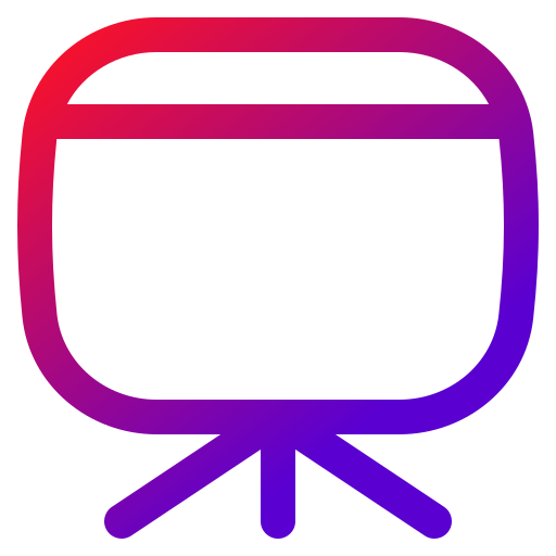 Board Generic gradient outline icon