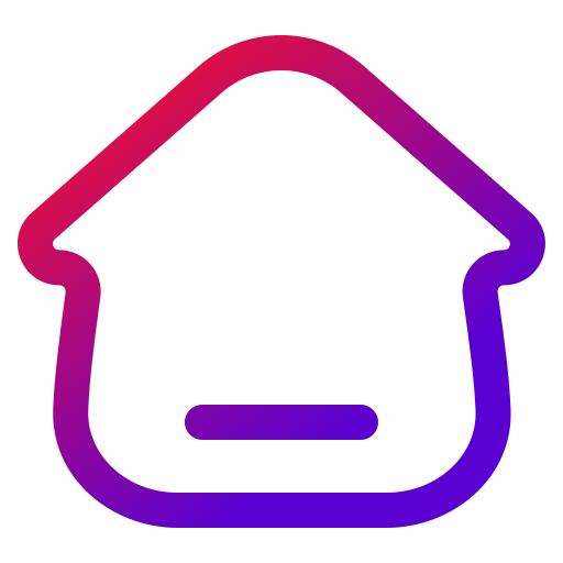 Дом Generic gradient outline иконка