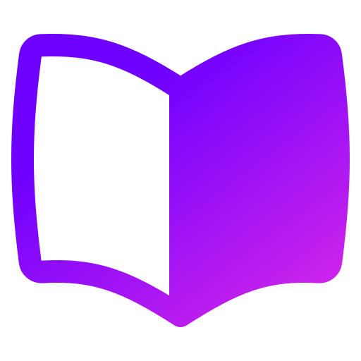boek Generic gradient fill icoon