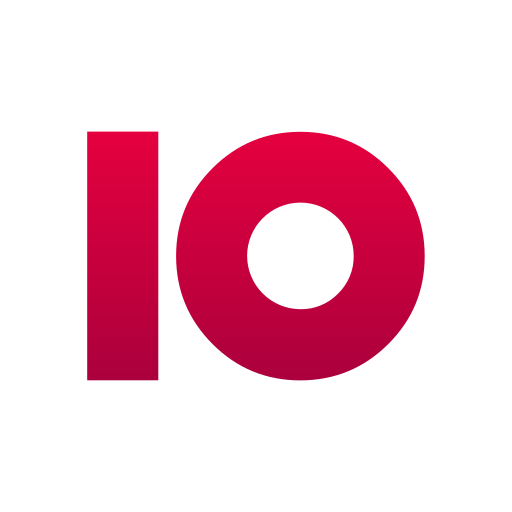numero 10 Generic gradient fill icono