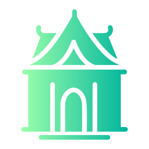 Świątynia Generic gradient fill ikona