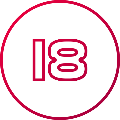 nummer 18 Generic gradient outline icon
