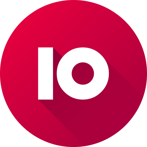 Number 10 Generic gradient fill icon