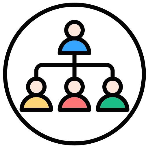 組織 Generic color lineal-color icon